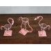 Hydroponic Home Decor - Pink Metal Flamingo Des 2