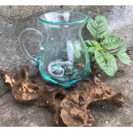Molten Glass on Wood- Water Jug Molten Glass on Wood- Water Jug
