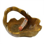 Large Back Handle Bowl approximately  30cm