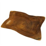 Teak Square Plates approximately 20cm Teak Square Plates approximately 20cm